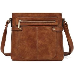 Crossbody Bag Purse Modern Classic-brown